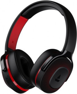 boAt Rockerz 425 w/ 25 hrs Playtime,40 mm Drivers, BEAST Mode,ENx Tech & Dual Pairing Bluetooth Headset(Active Black, On the Ear)