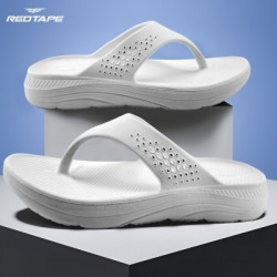 RED TAPE Men Flip Flops(White 7)