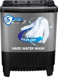 realme TechLife 7.5 kg 5 Star Rating Semi Automatic Top Load Washing Machine Black, Grey(RMSA755NNNDG)