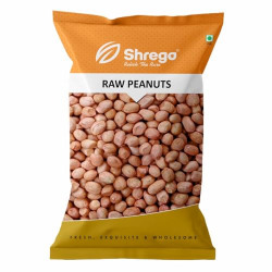 SHREGO Pink Raw Peanut, Vacuum Packed (1000 Gm)
