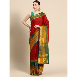 Silk Land Zari Art Silk Arani Saree