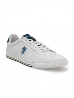 Red Tape Men White Colourblocked Sneakers