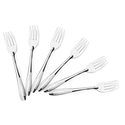 Crystal La Milano Stainless Steel Dessert Knife Set