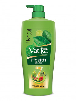 Dabur Vatika Health Shampoo With 7 Natural Ingredients - 640ml