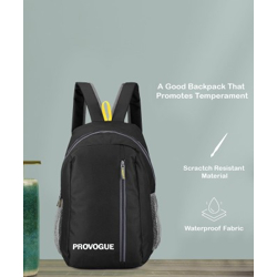 PROVOGUE DAYPACK Small Bags for daily use library office outdoor hiking 25 L Backpack(Black)