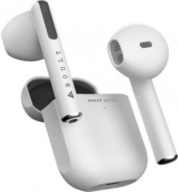 Boult XPods with Mega 13mm Drivers, 20H Battery, Fast Charge & Pairing, Made In India Bluetooth Headset  (White, True Wireless)