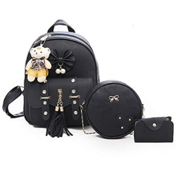 Clex Girls backpack 5 L Backpack(Black)