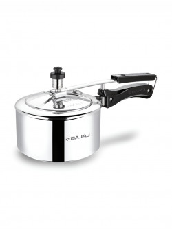 Bajaj Silver Toned New Shakti ILPC Aluminium Pressure Cooker 2 L