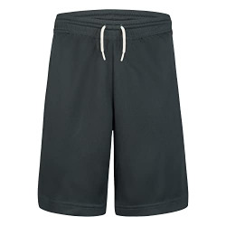 Converse Boy's Relaxed Mesh Shorts (9CD468-G6N_Dark Smoke Gray
