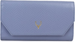 Allen SollyWomen Casual Blue Artificial Leather Wallet...