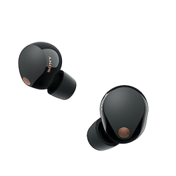 Sony WF-1000XM5 Active Noise Cancelling Wireless Bluetooth in Ear Earbuds with Mic, Up to 36 Hours Battery Life - Black