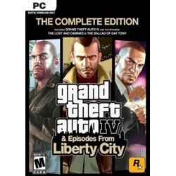 Grand Theft Auto IV: (GTA 4) The Complete Edition Rockstar Club PC Code Complete Edition (Code i...