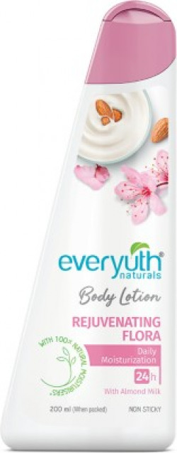 Everyuth Naturals Rejuvenating Flora Body-Lotion(200 ...