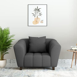 Amazon Brand - Solimo Wooford 1 Seater Sofa