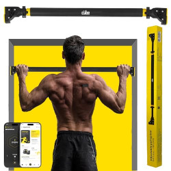 The Cube Club Pull Up Bar Doorway For Home Workout No Screws Chin Up Bar With Locking Mechanism M...