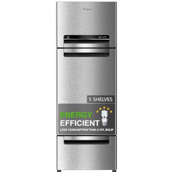 Whirlpool 270 L (Gross Capacity 300L) Frost Free Triple-Door Refrigerator (FP 313D PROTTON ROY ALPHA STEEL (Z)