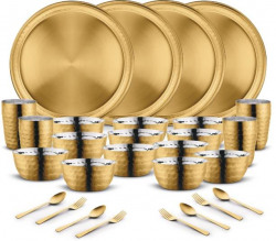 Classic Essentials Pack of 32 Stainless Steel Peacock D...