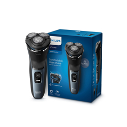 Philips Electric Shaver S3144/03 with Skin Protect Technology & Flex Head - Deep Blue