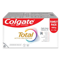 Colgate Total Advanced Health Anti-germ Toothpaste, 480g, Tooth Paste 