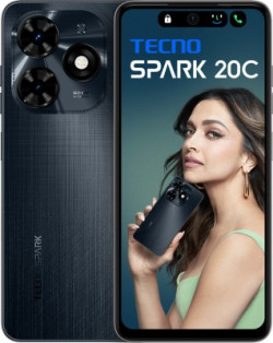 Tecno Spark 20C (Gravity Black, 128 GB) (8 GB RAM)