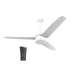 Crompton Energion Roverr 1200mm BLDC Ceiling Fan with Remote Control | ActivBLDC Technology | BEE 5 Star Energy Rating | Seamless Aesthetics | 5 Year Manufacturer Warranty | Pristine White