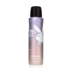 Playboy You 2.0 Loading Deodorant Spray For Women, 75ml For Her - Wood