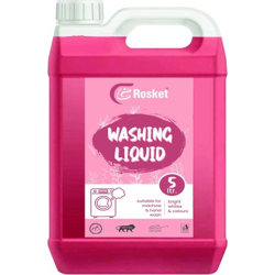 EROSKET Washing machine liquid detergent top load and front load -pink (5 Ltr) Multi-Fragrance Liquid Detergent(5 L)