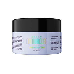 Arata Tone Perfecting Leave-In Conditioner | Leave-In Conditioner For Pre-Lightened & Bleached Hair | Adds Shine & Lustre, All, Aloe Vera, 1, 1 Count, 1 Count