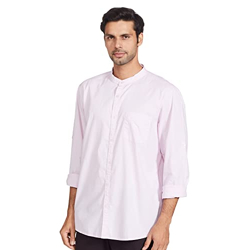 Amazon Brand - House & Shields Men's Regular Fit Casual Shirt - Small