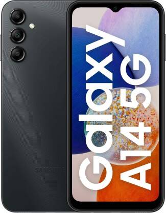 SAMSUNG Galaxy A14 5G (Black, 64 GB)(4 GB RAM)