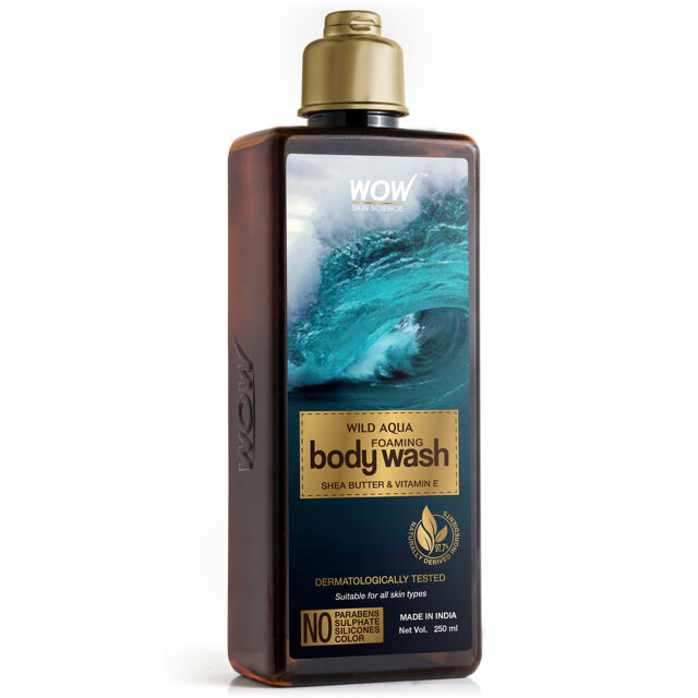 Wild Aqua Foaming Body Wash - 250 ml
