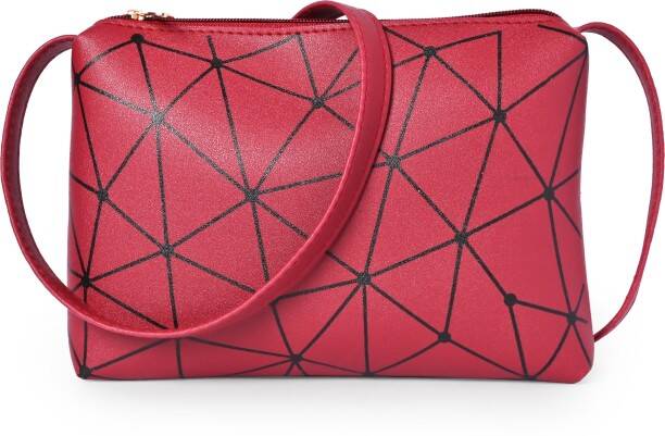 Maroon Women Sling Bag