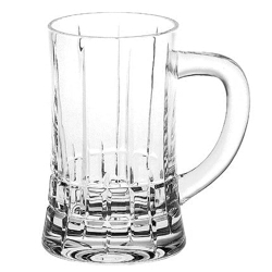 Prego Drinking Mug with Handle for Beer | Juice and Shakes Capacity - 527 ml. Each | Set of 1