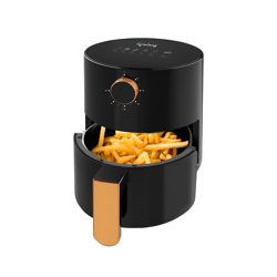 Lifelong Black Air Fryer With Timer Control 800W