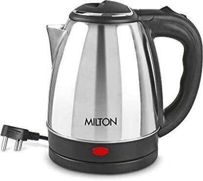 MILTON Insta Electric Kettle (1.2 L, Silver)
