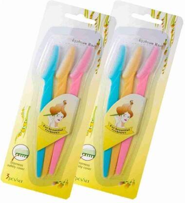 RAPIK Eyebrow Facial Hair Remover, Neck, Upper Lips(Pack of 6)