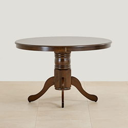 Home Centre Cleo Rubber Wood 6-Seater Dining Table - Brown