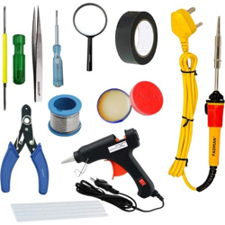 FADMAN GG11P1 ELECTRONIC 11IN1 GLUE GUN COMBO PACK WITH SOLDERING IRON Standard Temperature Corded Glue Gun(7 mm)