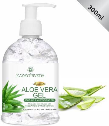 KAYAYURVEDA 100% Pure Aloe Vera Gel(300 ml)