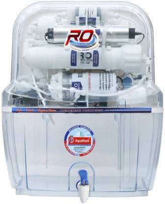 Aqua Fresh Omega Swift Tpt 12 L RO + UV + UF + TDS Water Purifier (White Transparent)
