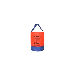 Typographic Print Foldable Laundry Bag