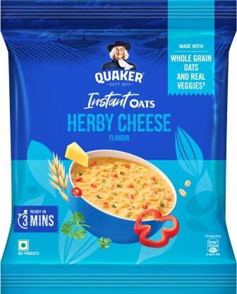 Quaker Instant Oats Herby Cheese Pouch (32 g)