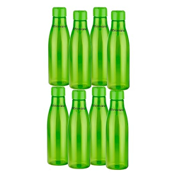 Floraware Food Grade Premium Plastic Fridge Fresho Water Bottle, BPA Free | 100% Leak Proof | Office Bottle | Gym Bottle | Home | Kitchen | Travel Bottle Drinking Bottle, 1000ML, Green (4)