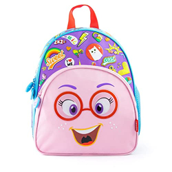 rabitat Smash School Bag - 3D Embossed Kids Backpack | School Bag for Preschool/Nursery Kids and Baby- 2 to 6 Yrs Age