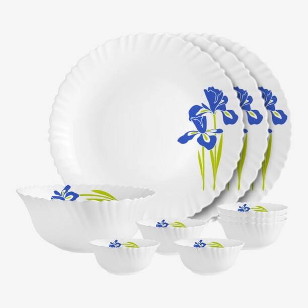 cello Pack of 10 Opalware Dazzle Opalware Blue Iris Din...