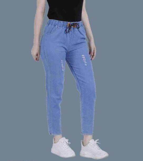 Girls Regular Mid Rise Blue Jeans