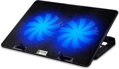 LAPCARE DCX-A101 2 Fan Cooling Pad(Black)