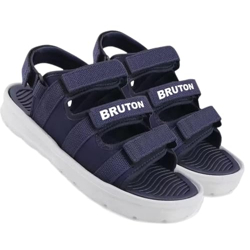 BRUTON Sandals for Men's Light weight, Comfortable & Trendy | Soft Footbed | Casual and Stylish Sandals for Walking