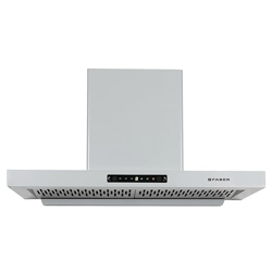 Faber 90cm 1150 m/hr Autoclean T-Shape Kitchen Chimney | Matt Grey Finish | Filterless | Touch & Gesture Control | 8Yr Warranty on Motor 2Yr Comprehensive by Faber | HOOD GRACY IN HC SC FL LG 90