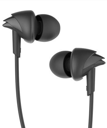 boAt Bassheads 100 Wired(Black, In the Ear)